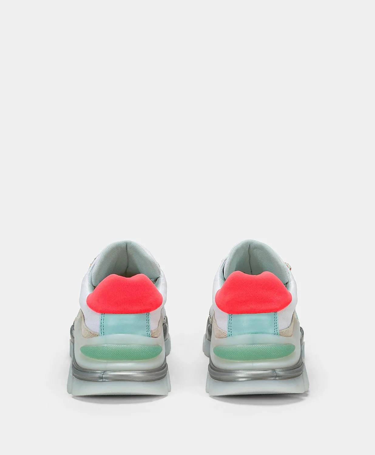 Best Baskets Puffin - Blanc/Multicolore Femmes Chaussures