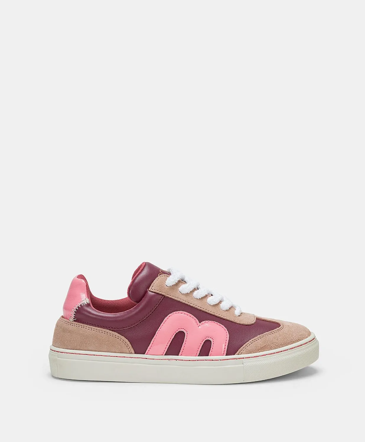 Clearance Baskets Venezia - Multicolore Bordeaux Femmes Chaussures