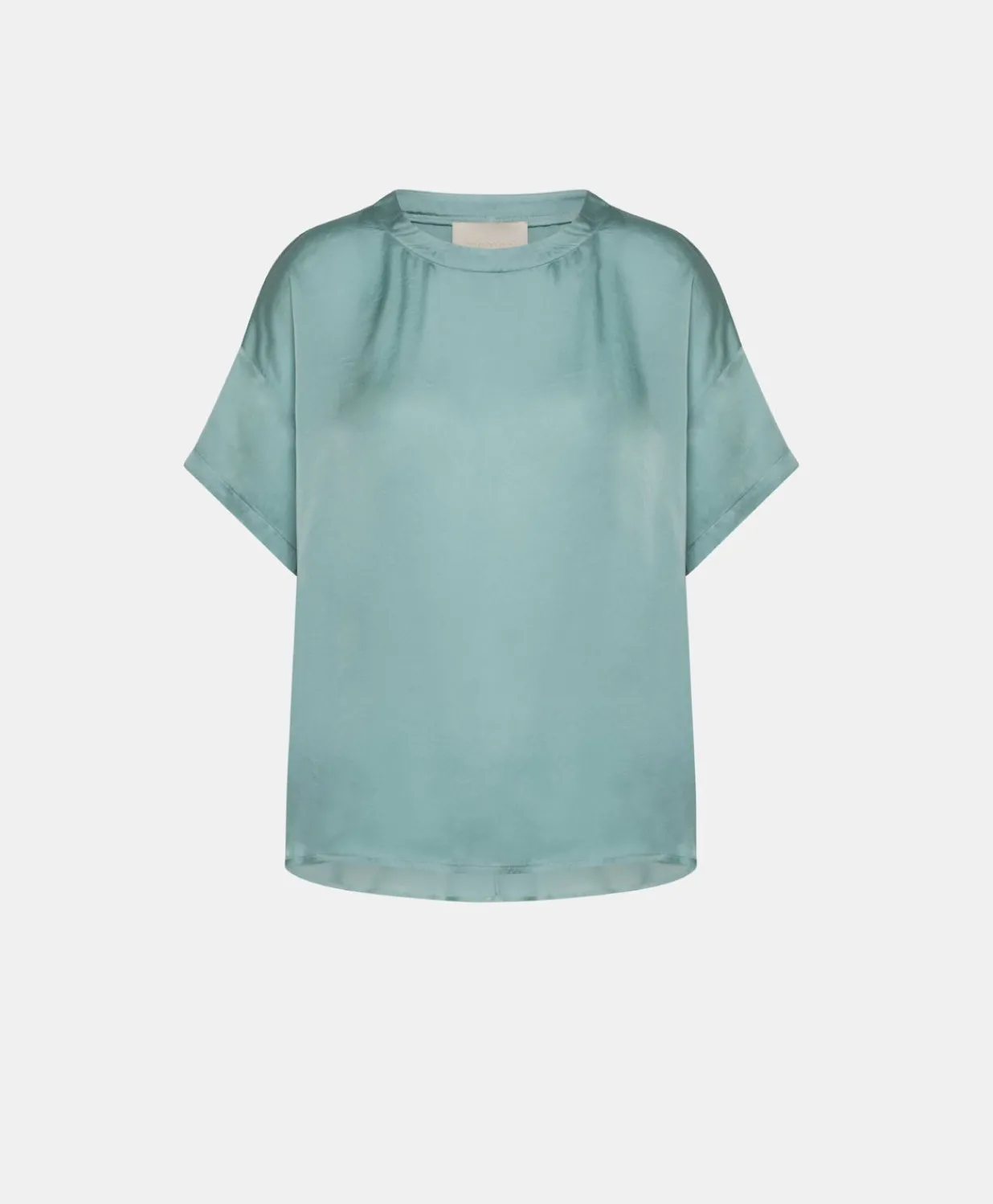 Blouse Alonso En Soie Unie - Ceruleen Femmes Chemisiers Et Chemises