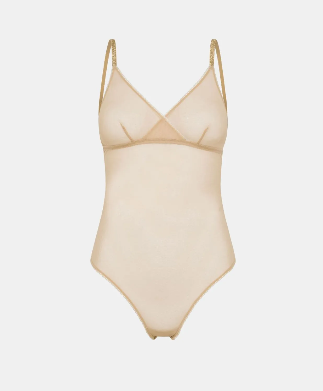 Discount Body Tore En Tulle - Nude Femmes Bodys Et SurVêtements