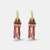 New Boucles D'Oreilles Avec Perles Zimmari - Multicolore Brule Femmes Bijoux