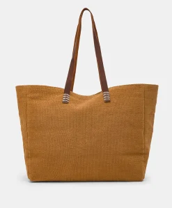 Clearance Cabas Paraguan En Toile Avec Broderie - Brandy Femmes Sacs Et Pochettes