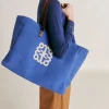 Sale Cabas Paraguan En Toile Avec Broderie - Bluette Femmes Sacs Et Pochettes