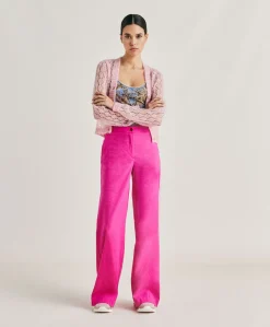 Best Cardigan Altea En Mohair Doux - Rose Bebe Femmes Tricots