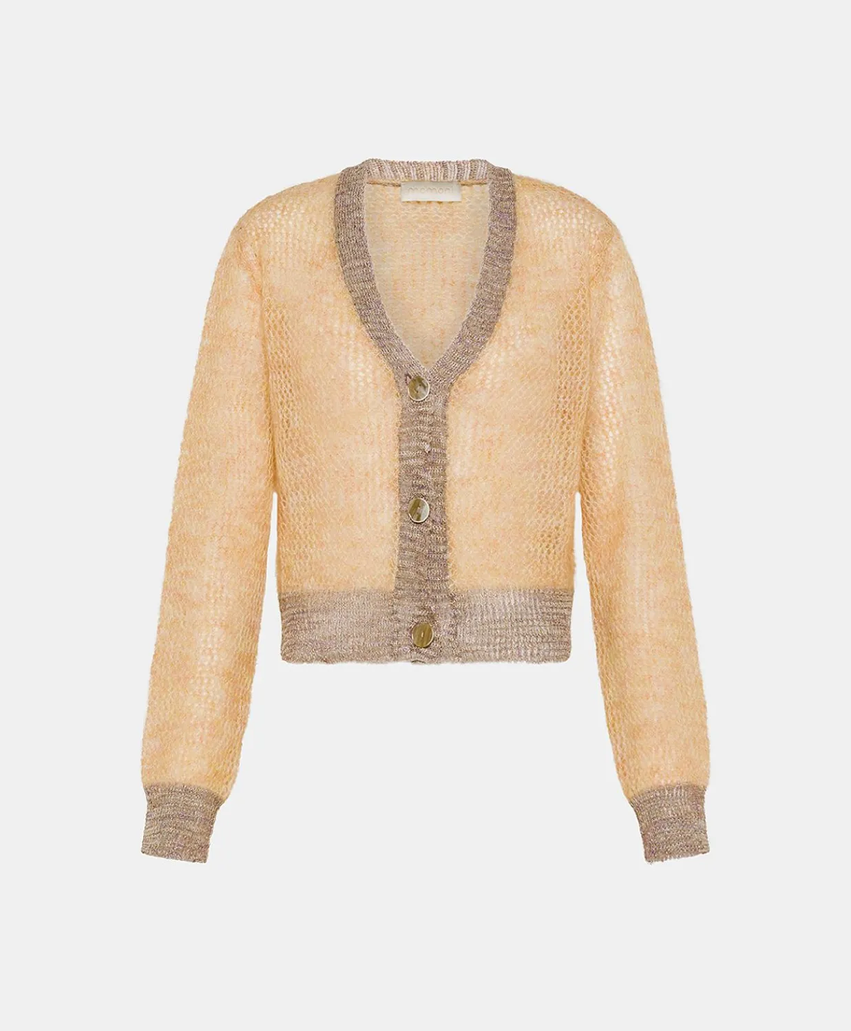Online Cardigan Dream En Mohair Doux - Orange Femmes Tricots