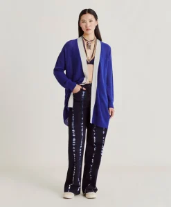 Sale Cardigan Flossy Perle Details Lurex - Bluette Femmes Tricots
