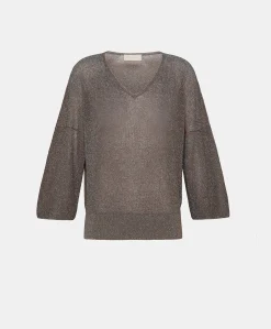 Clearance Cardigan Lurex Perle Fresno - Ecorce Femmes Tricots
