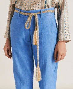 Online Ceinture Aulne Avec Pompon Lurex - Tournesol Femmes Ceintures