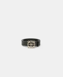 Online Ceinture Bienvenu En Cuir Nappa - Noir Femmes Ceintures