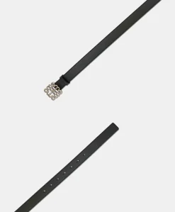 Online Ceinture Bienvenu En Cuir Nappa - Noir Femmes Ceintures