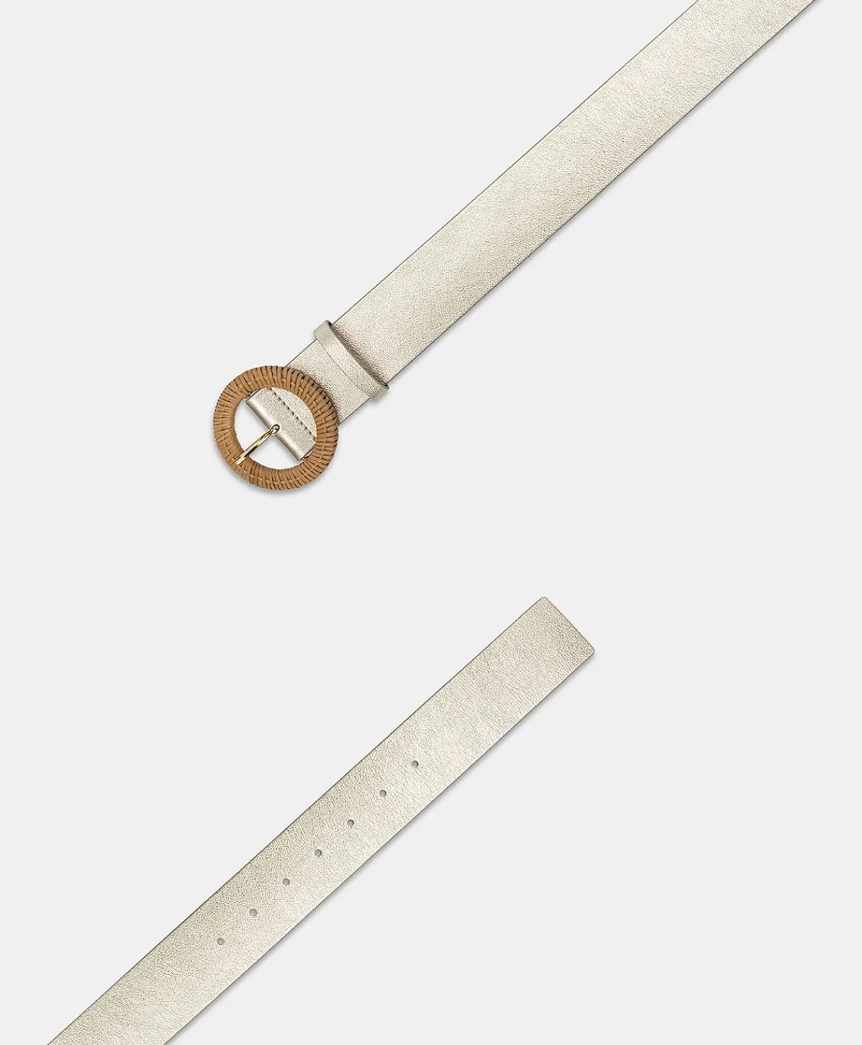 Online Ceinture En Cuir Adah - Or Clair Femmes Ceintures