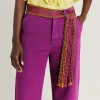 Online Ceinture Millor Avec Frange - Cyclamen/Lime Femmes Ceintures