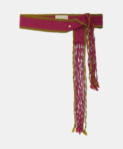 Online Ceinture Millor Avec Frange - Cyclamen/Lime Femmes Ceintures