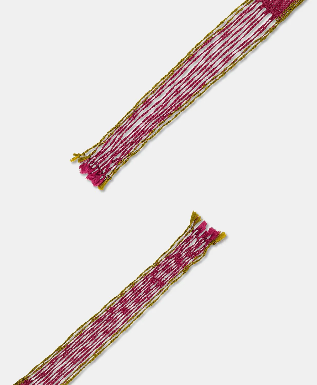 Online Ceinture Millor Avec Frange - Cyclamen/Lime Femmes Ceintures