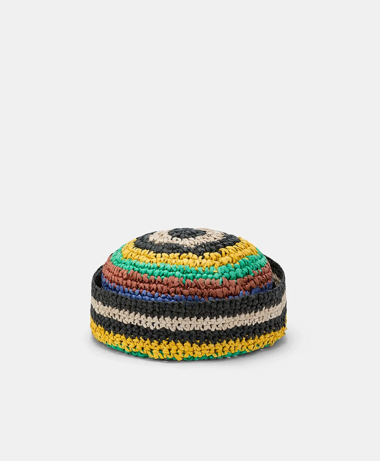 Outlet Chapeau En Raphia Raye Conejitax - Multicolore Femmes Cheveux