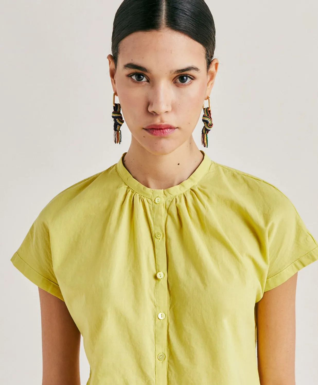 Chemise Artora En Voile De Coton - Acide Femmes Chemisiers Et Chemises