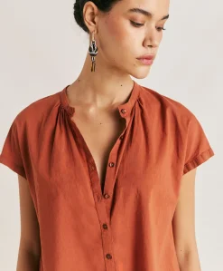 New Chemise Artora En Voile De Coton - Coccio Femmes Chemisiers Et Chemises