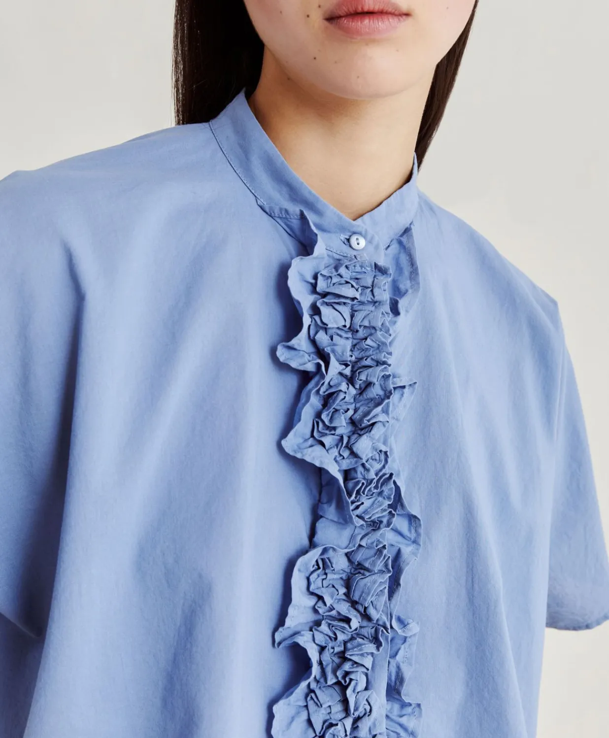 Chemise Berenice Avec Voile De Coton - Dusty Femmes Chemisiers Et Chemises