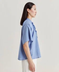 Chemise Berenice Avec Voile De Coton - Dusty Femmes Chemisiers Et Chemises