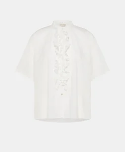 Clearance Chemise Berenice En Voile De Coton - Creme Femmes Costumes Et Costumes