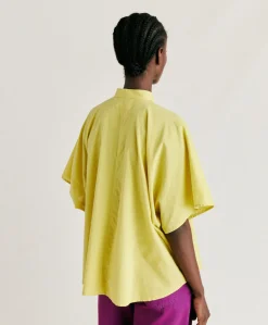 Hot Chemise Berenice En Voile De Coton - Acide Femmes Chemisiers Et Chemises