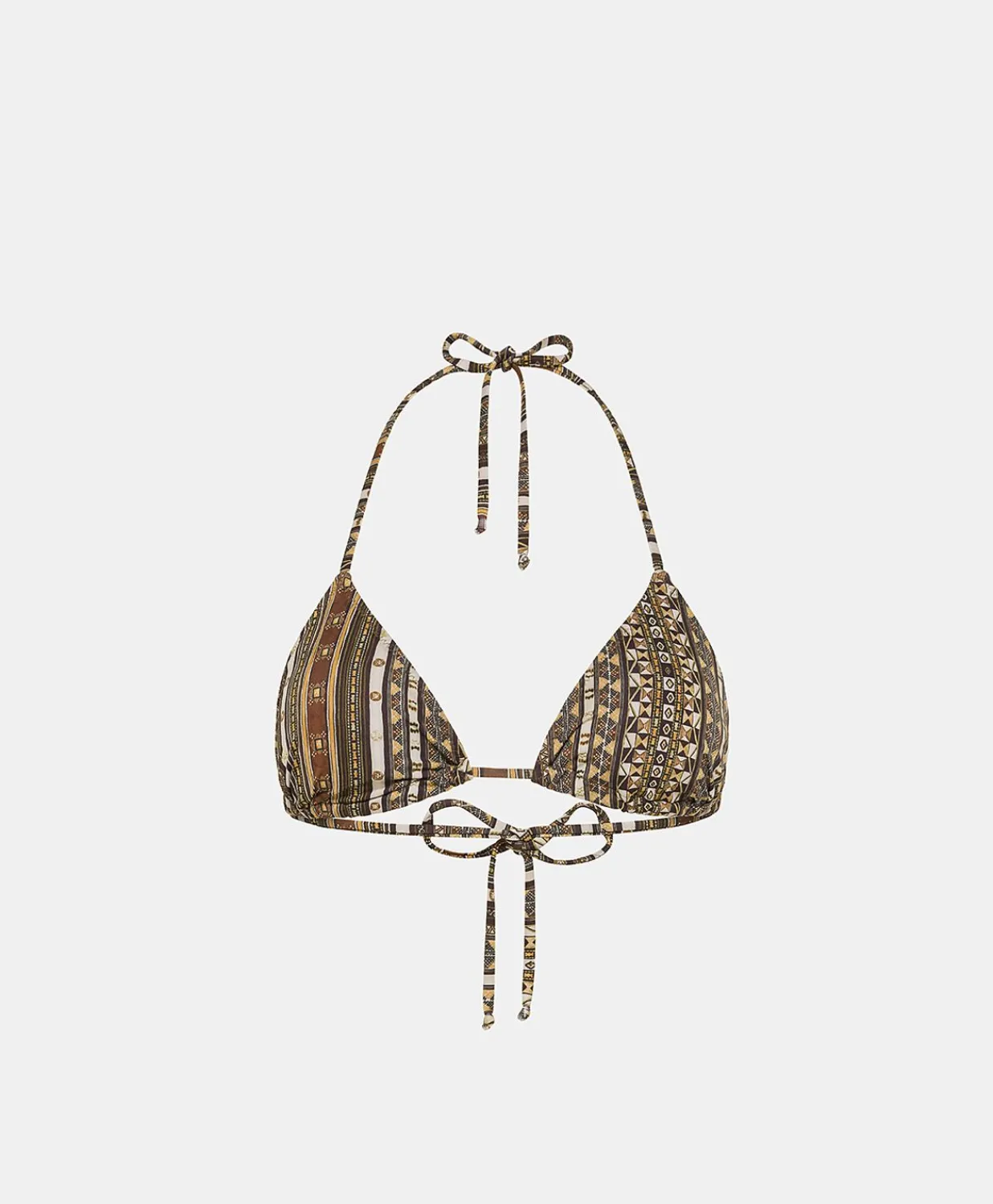 Hot Costume De Marine Triangle Triangle - Noir Multicolore Femmes Maillots De Bain
