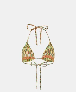 Outlet Costume De Marine Triangle - Tabac Multicolore Femmes Maillots De Bain