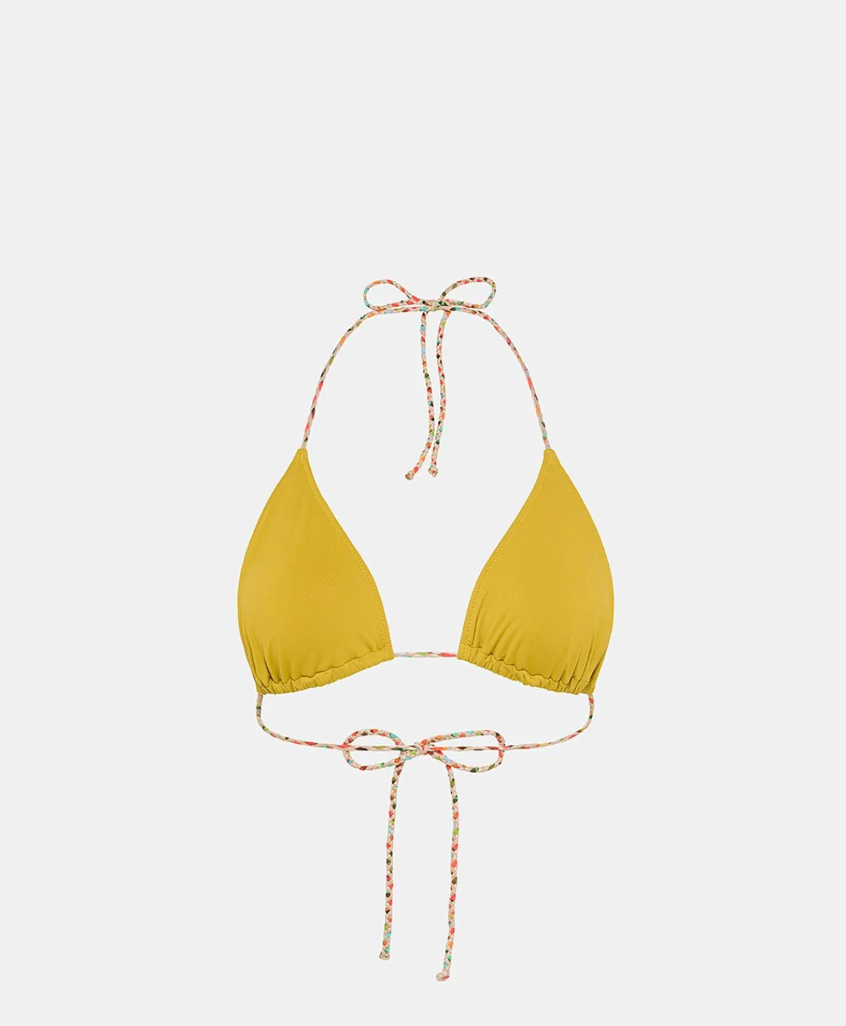 Discount Costume De Marine Triangle Avec Bretelles Tressees - Huile Femmes Maillots De Bain