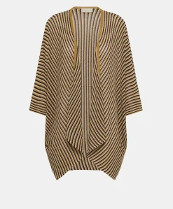 Hot Divina Perlata Cardigan Raye - Multicolore Femmes Tricots