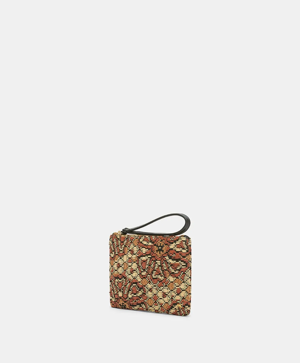 Online Fragua Pochette Avec Tissage - Noir Multicolore Femmes Sacs Et Pochettes