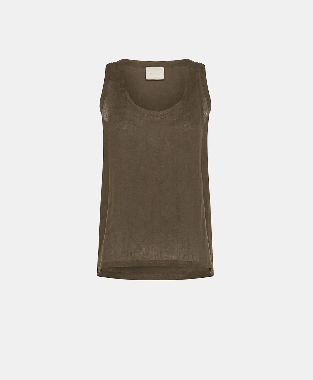 Outlet Haut En Lin Mola - Armee Femmes T-Shirts Et Hauts