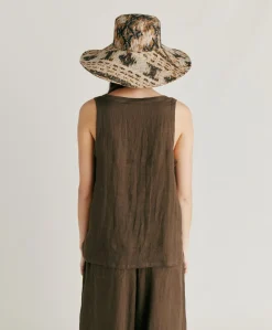 Outlet Haut En Lin Mola - Armee Femmes T-Shirts Et Hauts