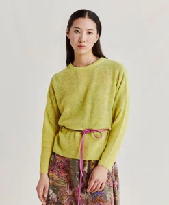 Outlet Jersey Pearl Marmot - Citron Vert Femmes Tricots