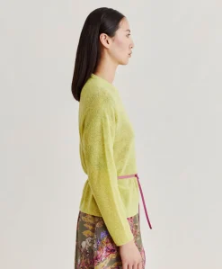 Outlet Jersey Pearl Marmot - Citron Vert Femmes Tricots
