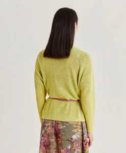 Outlet Jersey Pearl Marmot - Citron Vert Femmes Tricots
