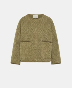 Hot Manteau En Serge Matelasse Ortensia - Avocat Femmes Trenchs Et Manteaux