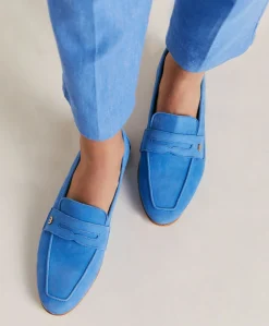 Hot Mocassins Moresca En Cuir - Bleutte Femmes Chaussures