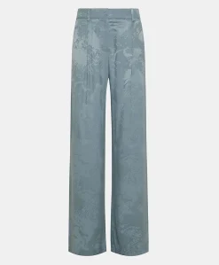 Pantalon Austin Cupro Jacquard - Ciel Femmes Costumes Et Costumes