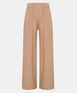Hot Pantalon En Acetate De Soie Aspen - Nude Femmes Pantalons Et Shorts