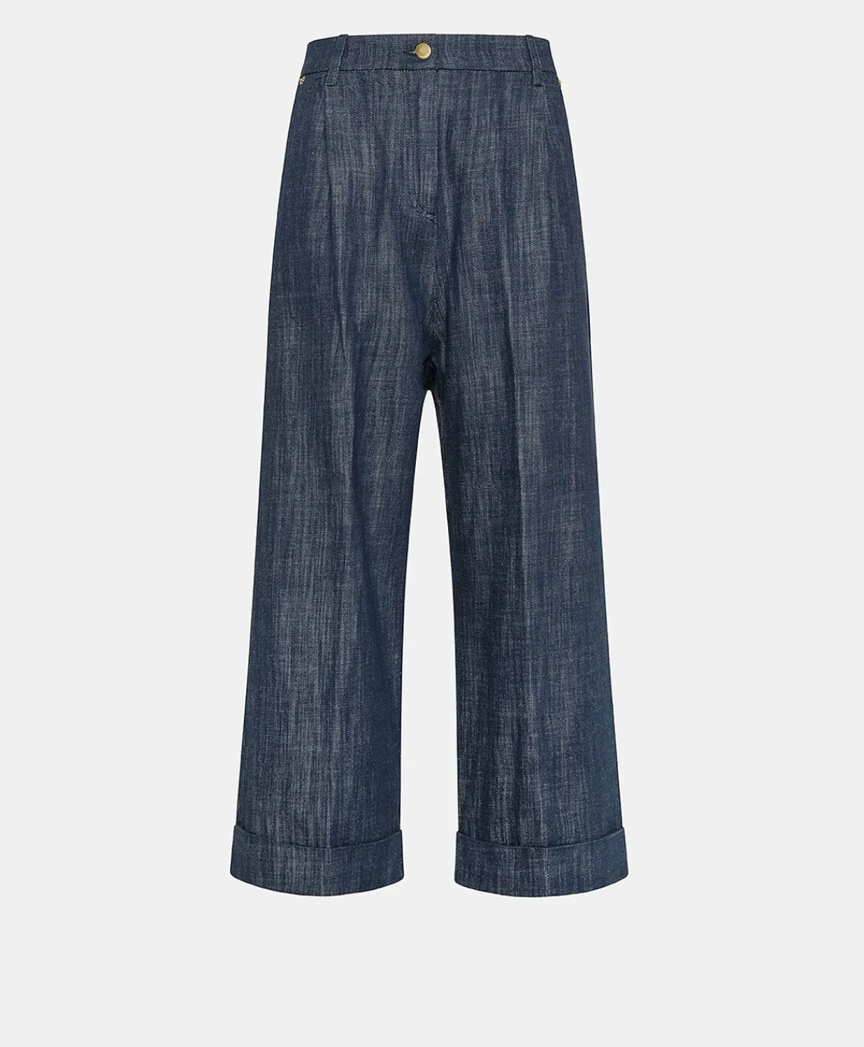 Pantalon En Denim Grecale - Bleu Jean Femmes Pantalons Et Shorts