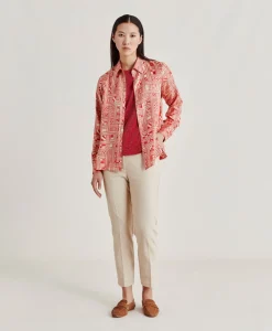 Discount Pantalon En Denim Leger Joy - Creme Femmes Pantalons Et Shorts