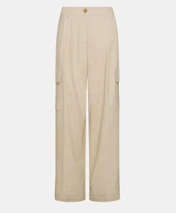 Sale Pantalon En Denim Leger Pedro - Creme Femmes Pantalons Et Shorts
