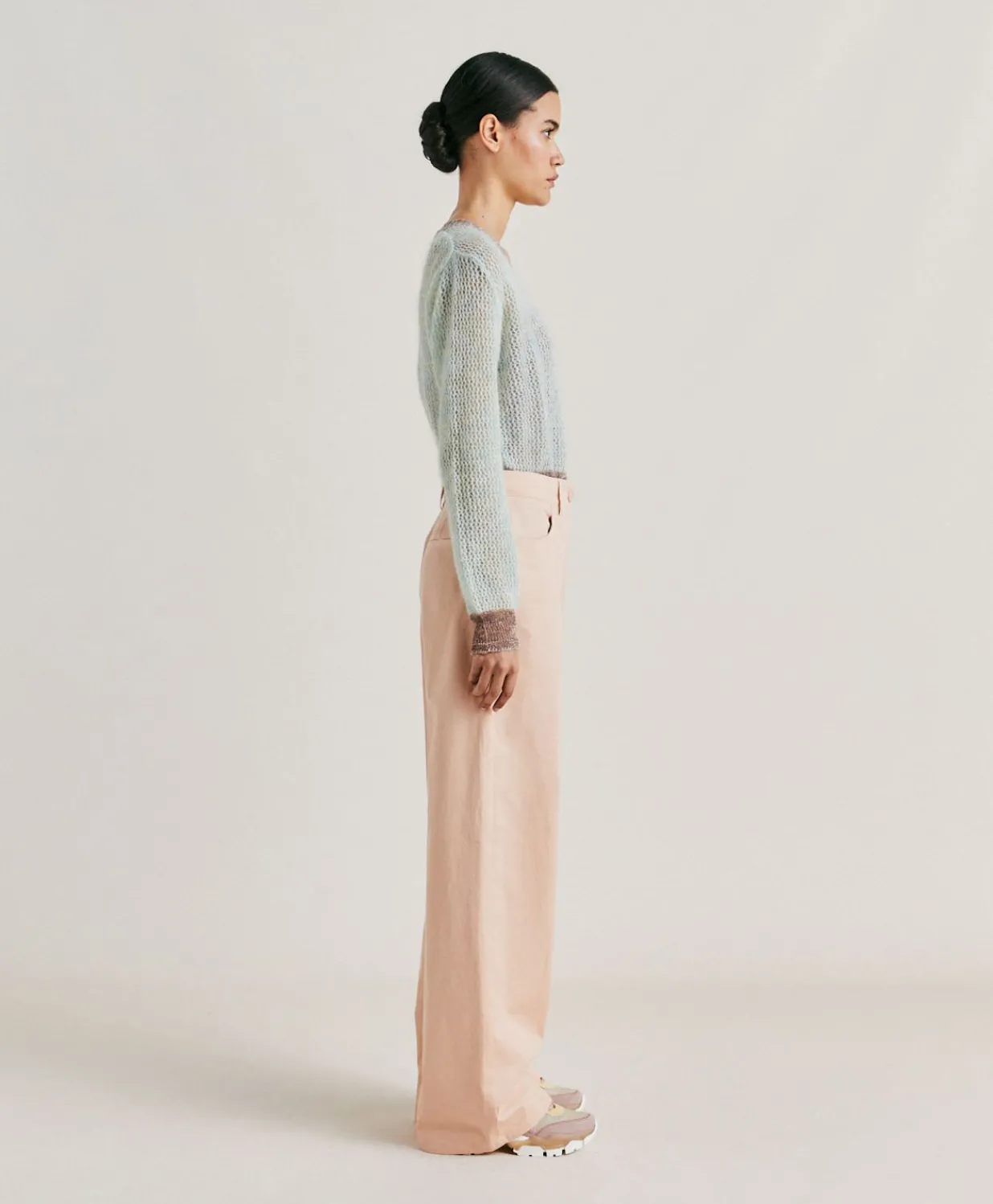 Online Pantalon En Gabardine Olivina - Bourgeon Femmes Pantalons Et Shorts