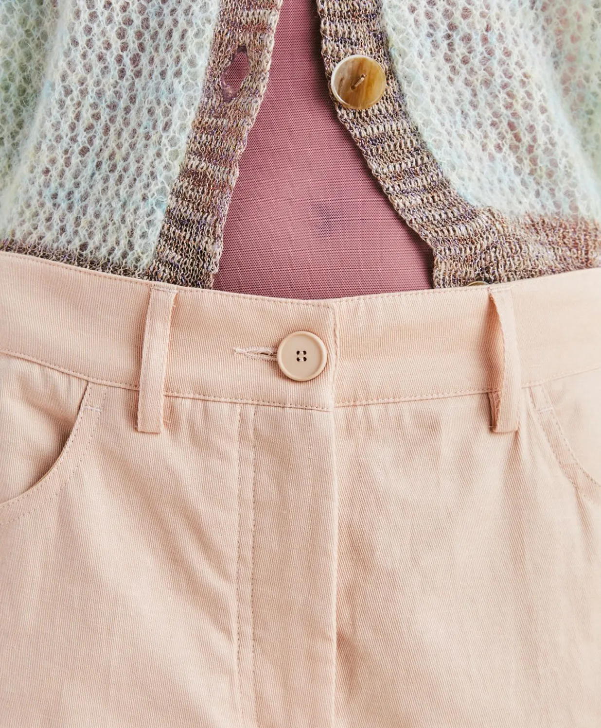 Online Pantalon En Gabardine Olivina - Bourgeon Femmes Pantalons Et Shorts