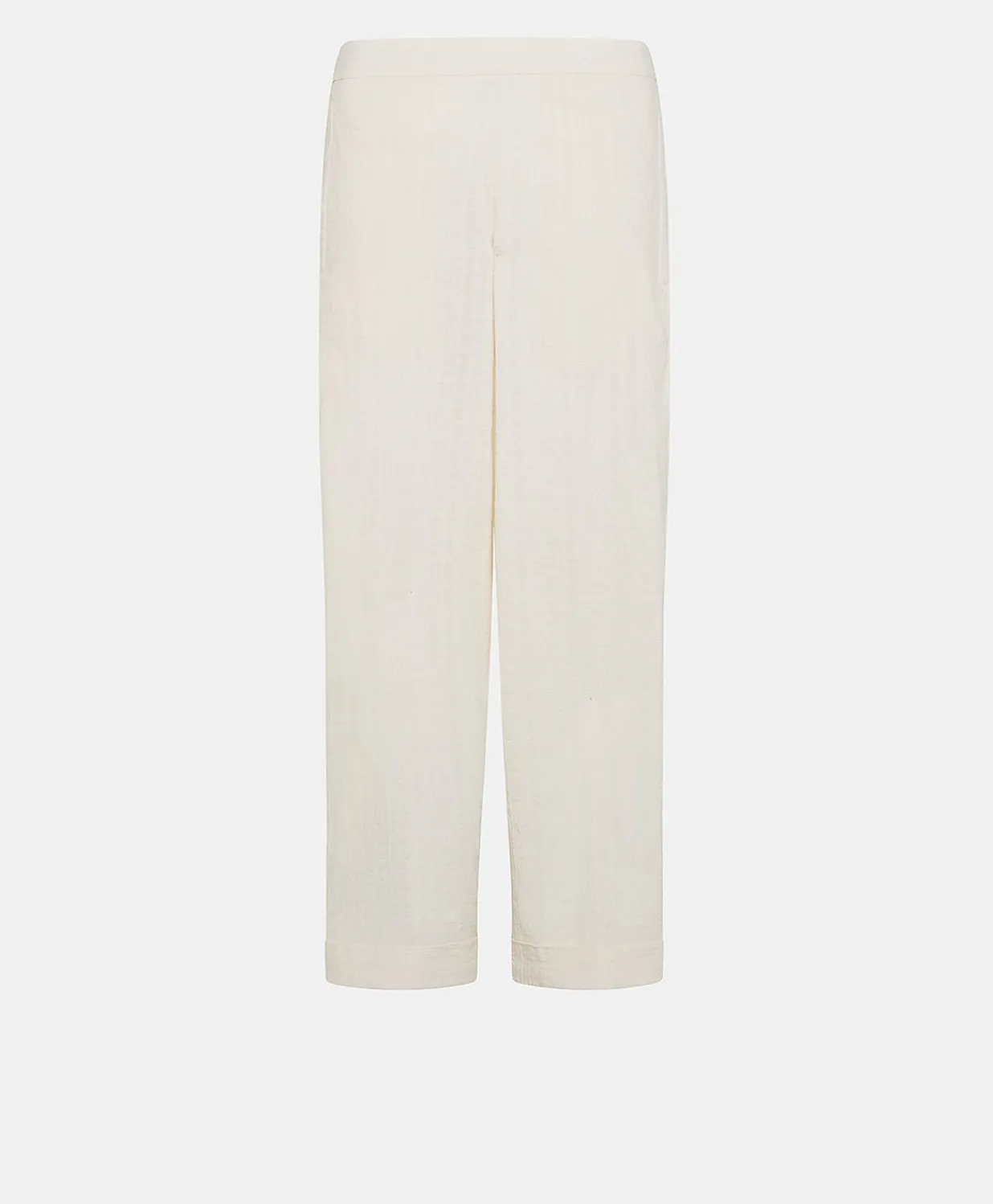 Clearance Pantalon En Gaze Lucia - Creme Femmes Pantalons Et Shorts