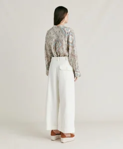 Clearance Pantalon En Jean Grecale - Creme Femmes Pantalons Et Shorts
