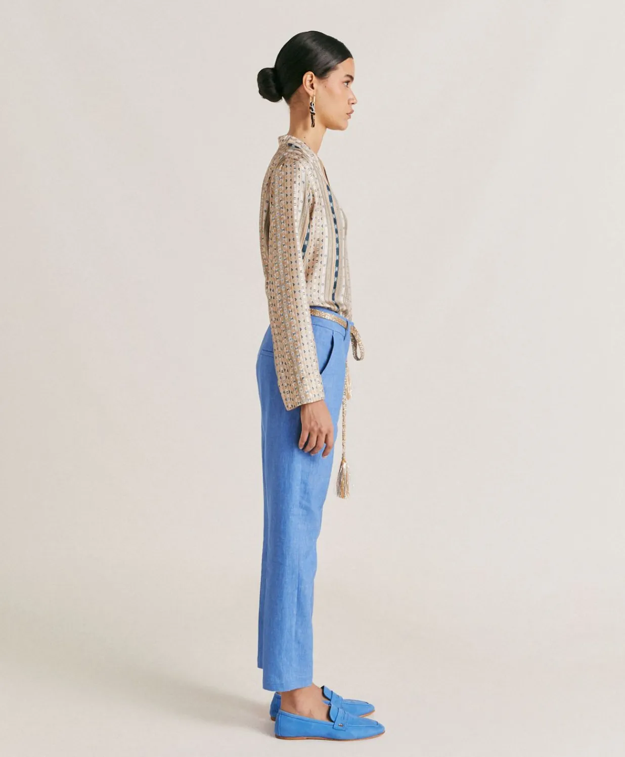Hot Pantalon En Jean Leger Joy - Bleu Clair Femmes Pantalons Et Shorts