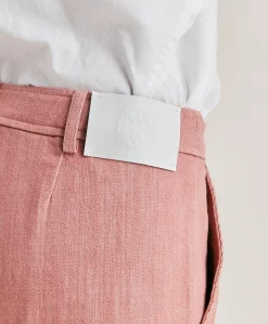 New Pantalon En Jean Lora - Rose Antique Femmes Pantalons Et Shorts