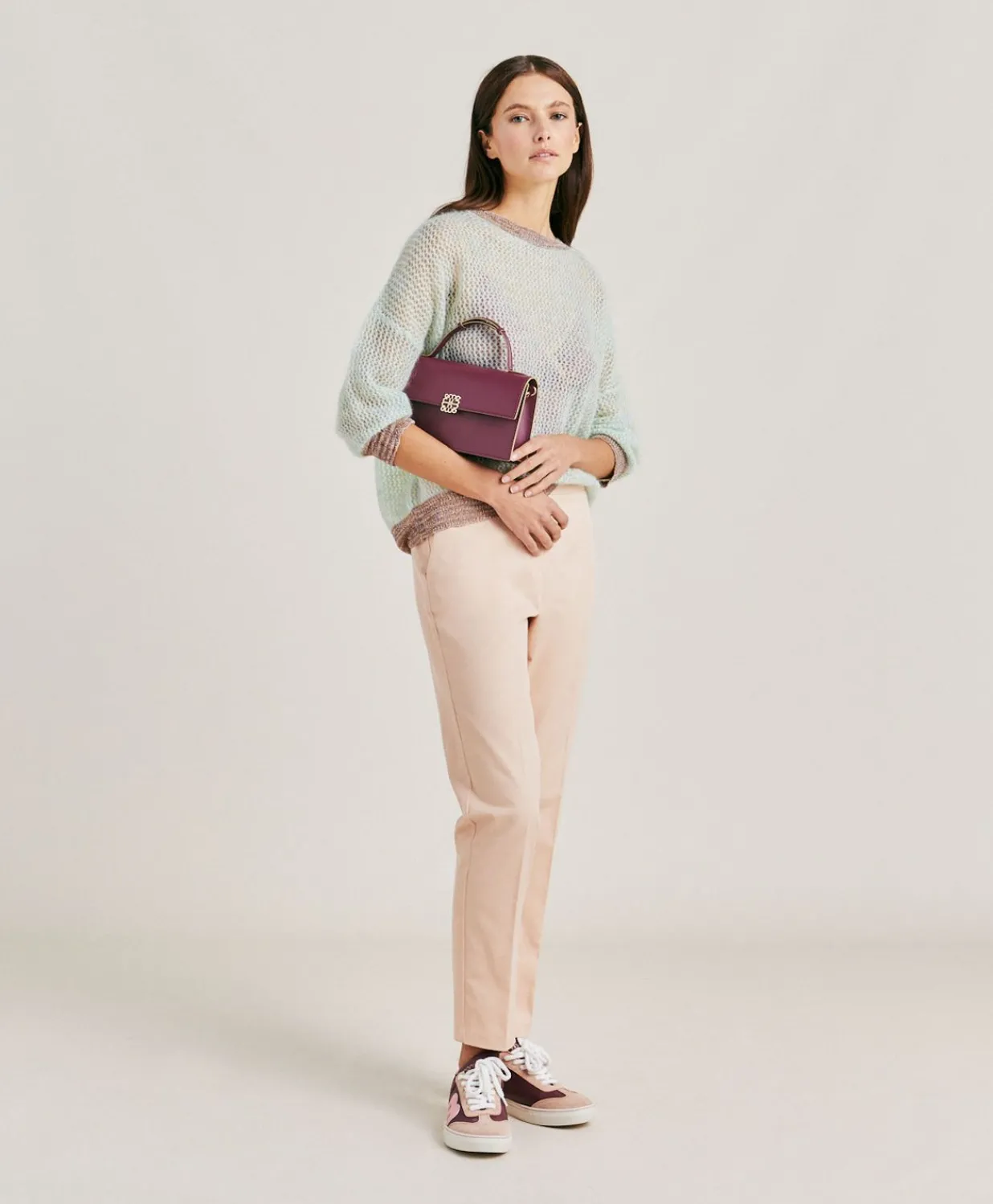 New Pantalon Gabardine Haiti - Fleur Femmes Pantalons Et Shorts