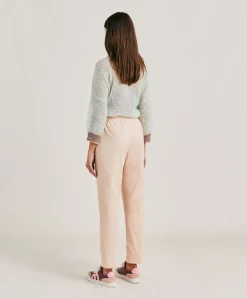 New Pantalon Gabardine Haiti - Fleur Femmes Pantalons Et Shorts